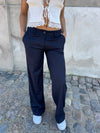 Kienna lavtaljet suit bukser - Navy