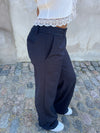Kienna lavtaljet suit bukser - Navy