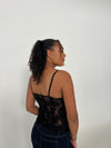 Lenia blonde top - Sort