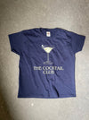"The cocktail club" baby tee - navy