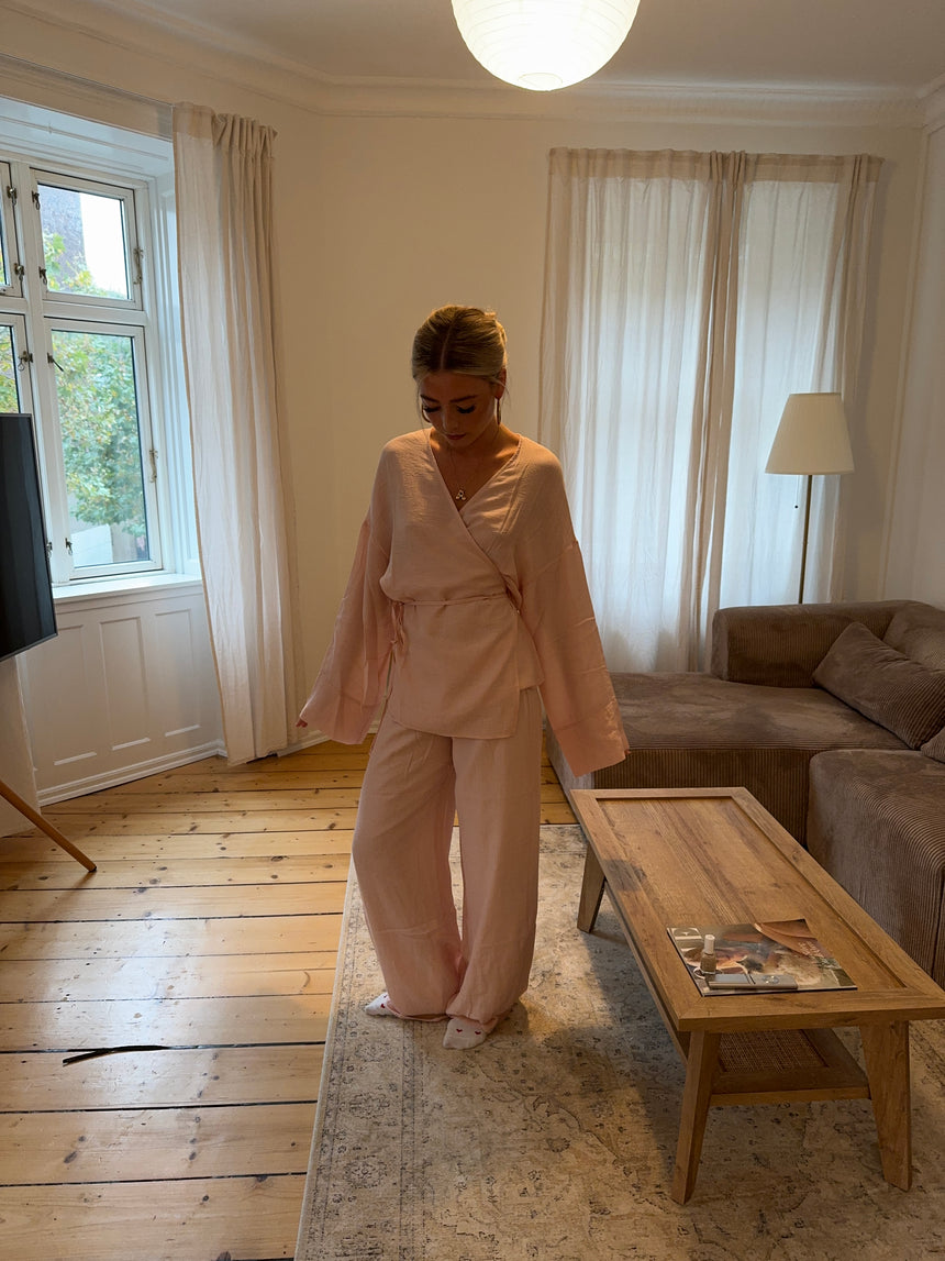 Rikki løse bukser - Lys rosa