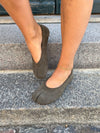 Tonia split toe ballerina - Kaki