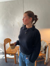 Molly striktrøje - Navy