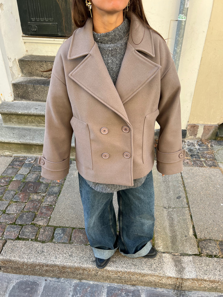 Ginalli jakke - Taupe