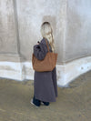 Tolouse ruskindstaske - Brun