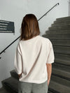 Arabella strikket t-shirt - Beige