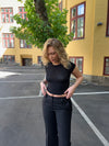 Junie basic t-shirt - Sort