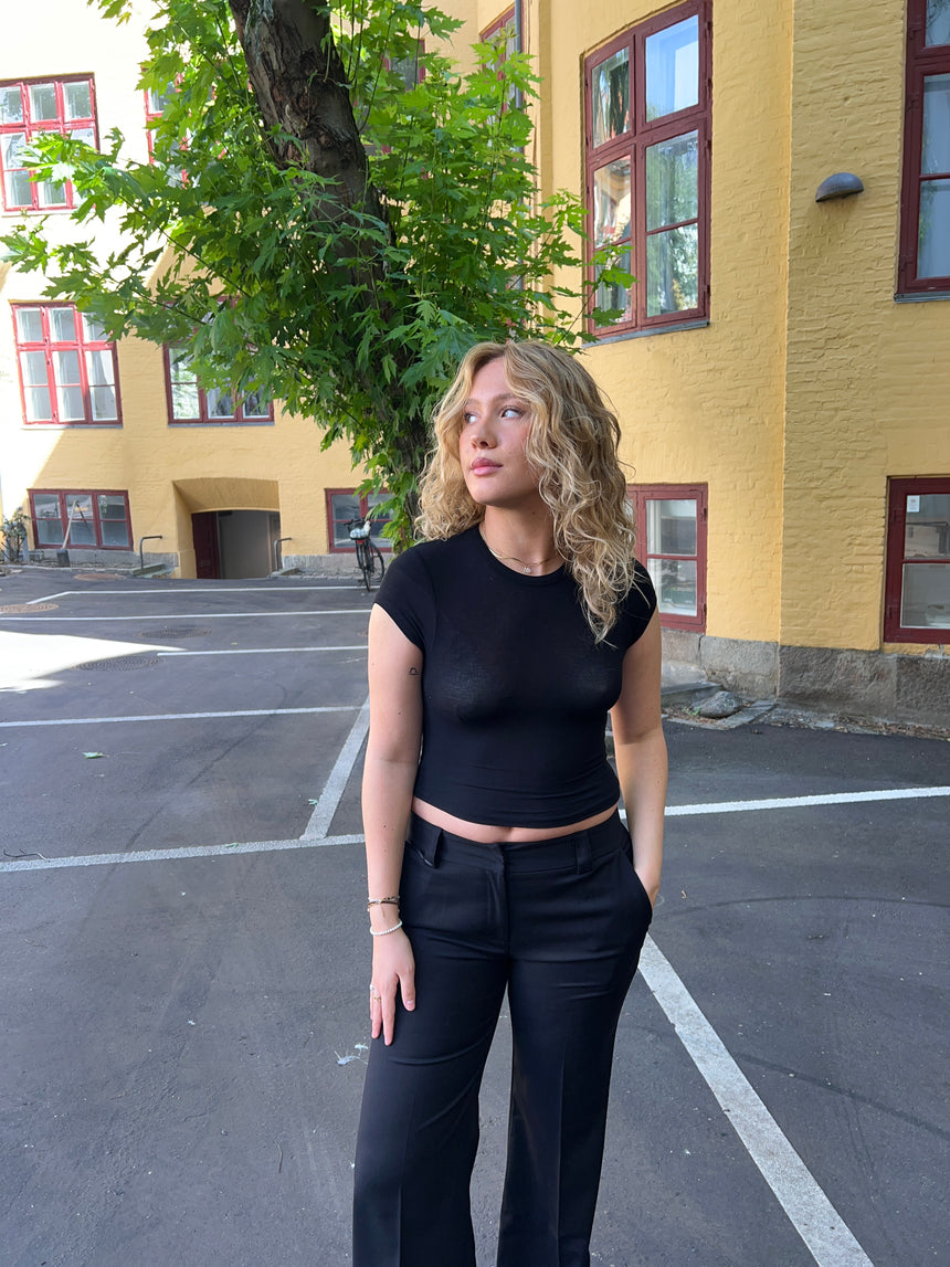 Junie basic t-shirt - Sort