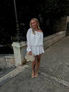 Aveline off shoulder kjole - Hvid
