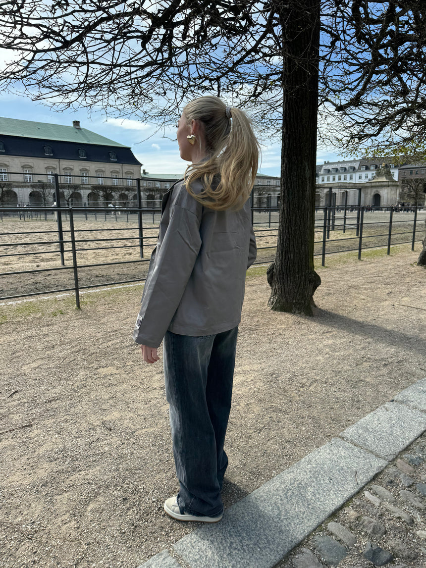 Catinka trenchcoat - Grå