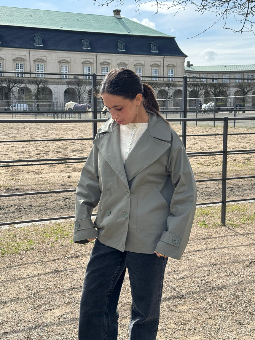 Catinka trenchcoat - Kaki