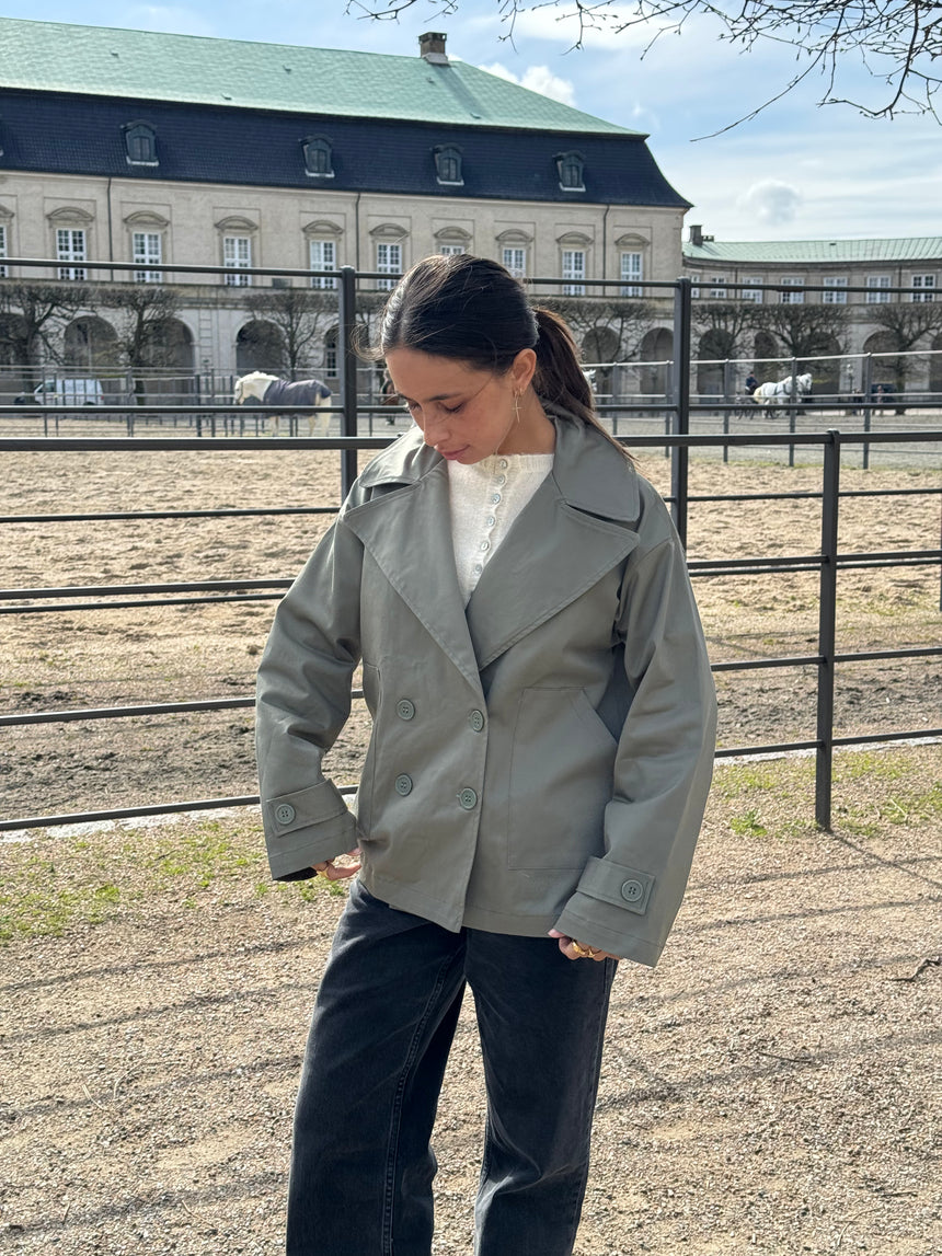 Catinka trenchcoat - Kaki