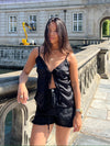 Agnes cowboy shorts - Sort