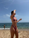 Sia bikini med glimmer - Pink/rosa
