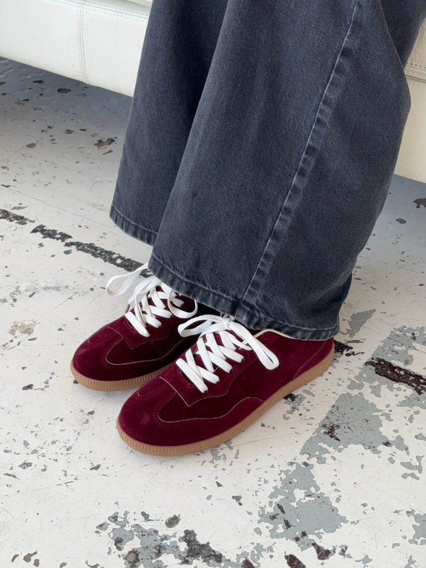 Alofi sneakers - Vinrød