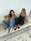 Alofi sneakers - Vinrød