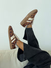 Astana sneakers med kappe - Leopard