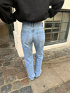 Nyla straight jeans - Lys denim