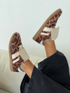 Astana sneakers med kappe - Leopard
