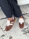 Astana sneakers med kappe - Leopard