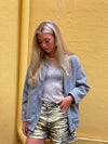 Ashlyn bomber jakke - Grå