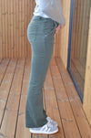 Nettie bootcut jeans - Kaki