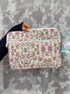 Honey computer sleeve - Off white med blomster