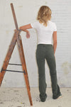 Nettie bootcut jeans - Kaki