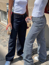 Anemon oversized mørk denim Jeans