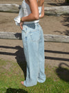 Samara low waisted jeans - Lys denim