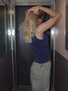 Montania glimmer top - Navy