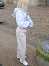 Thora straight bukser - Beige