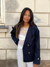 Via trenchcoat - Navy