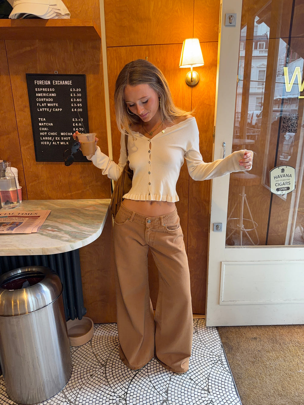 Malin Tomkins jeans - Camel