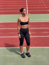 Elevate capri leggings - Jet black