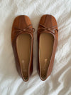 Nuella ballerina - Brun