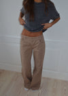 Lovia jeans - Taupe