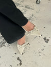 Kandy slingback stiletter - Cream