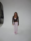 Motion wrap blouse - Espresso