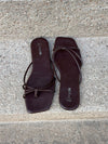 Rowena sandal - Mørkebrun