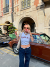 "Spicy" baby tee - Grå