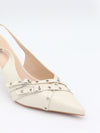Kandy slingback stiletter - Cream