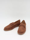 Pilou loafers i ruskind - brun