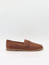 Pilou loafers i ruskind - brun