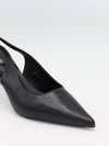 Donnatella slingback hæle - Sort