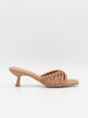 Elba mules med fletdetaljer - Beige