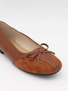 Nuella ballerina - Brun