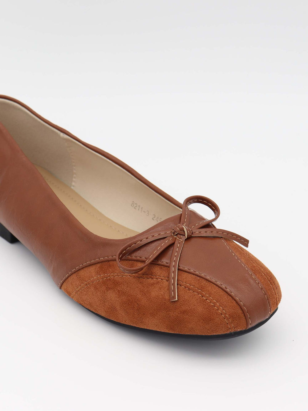 Nuella ballerina - Brun