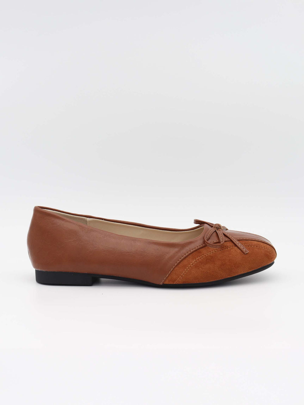 Nuella ballerina - Brun
