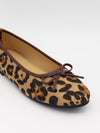 Leonia ballerina med leopard - Brun